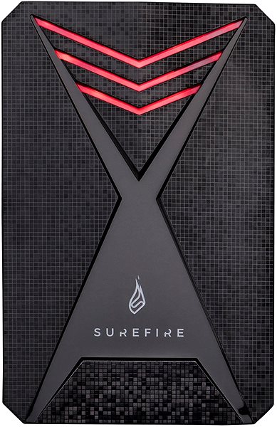 Külső merevlemez SureFire GX3 Gaming SSD 512 GB Black Képernyő