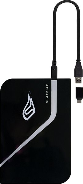 External Hard Drive VERBATIM SUREFIRE PyroDrive Gaming SSD 1TB, black ...