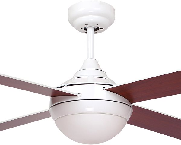Fan Sulion Ceiling fan with light Baloo 072817, white and wenge ...