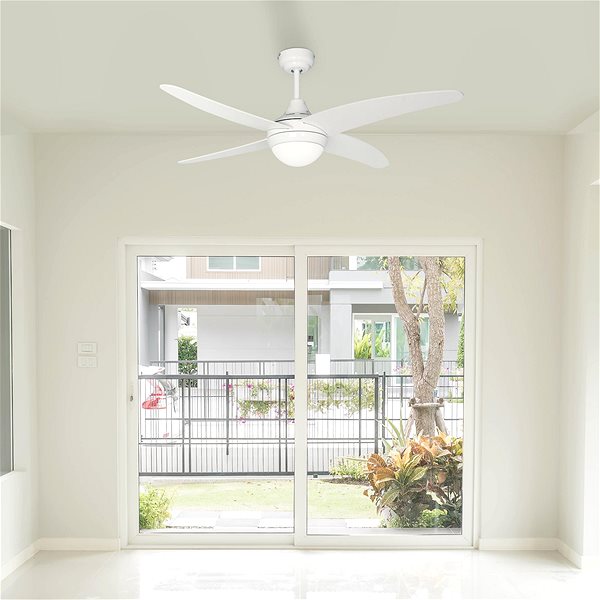 Fan Sulion Ceiling fan with light Anke 072826, white ...