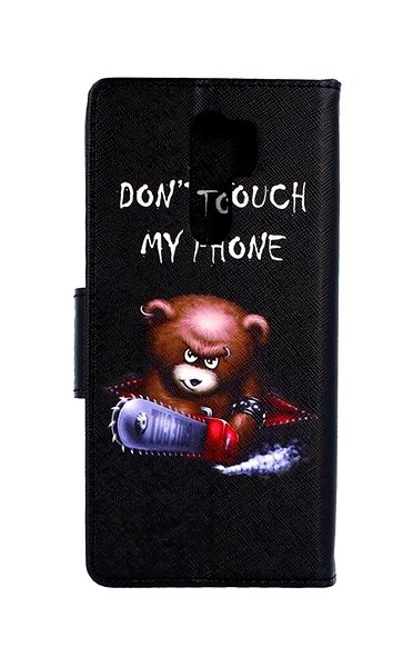 Kryt na mobil TopQ Kryt Xiaomi Redmi 9 knižkový Don´t Touch medvedík 53951 ...