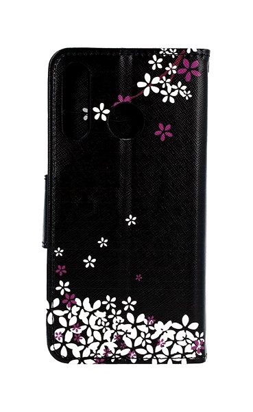 Puzdro na mobil TopQ Puzdro Huawei P30 Lite knižkové Kvety sakury 41437 ...