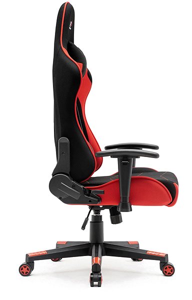 Herná stolička SRACER R6 čierna-červená ...