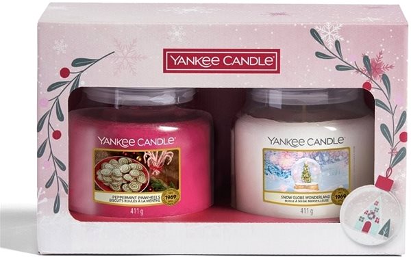 Sviečka YANKEE CANDLE darčeková súprava sviečky v skle 2× 411 g ...