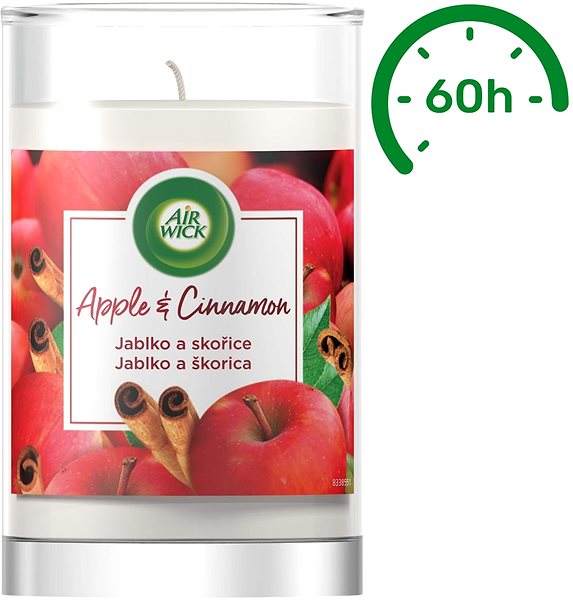 Candle AIR WICK XXL Apple and Cinnamon 310g Screen
