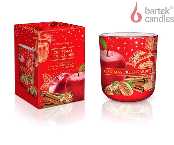 Gyertya BARTEK CANDLES Orange With Spices/Apple With Cinnamon (motívumkeverék) 150 g ...