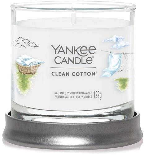 Gyertya YANKEE CANDLE Clean Cotton 121 g ...