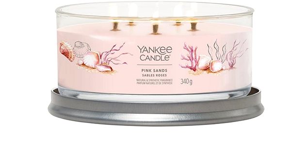Gyertya YANKEE CANDLE Signature 5 kanóc Pink Sands 340 g ...