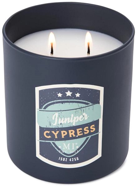COLONIAL CANDLE Juniper Cypress 425 g .