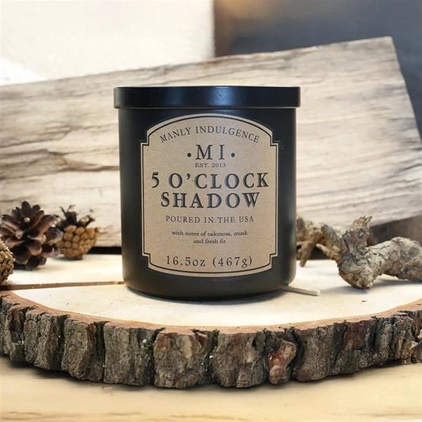 COLONIAL CANDLE 5 O'clock Shadow 467 g .