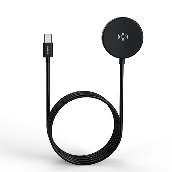 Uhr-Ladegerät Swissten magnetisches Kabel für Samsung Galaxy Watch, USB-C 1,2 m ...