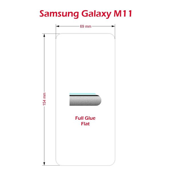 Üvegfólia Swissten Samsung M115 Galaxy M11 üvegfólia ...