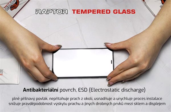 Ochranné sklo Swissten Raptor Diamond Ultra Clear 3D temperované sklo Oukitel WP23 čierne ...