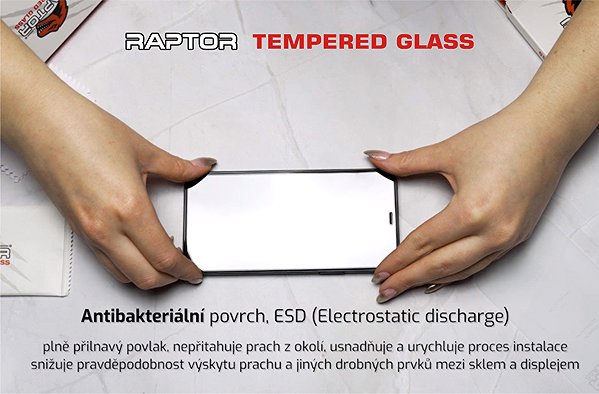 Glass Screen Protector Swissten Raptor Diamond Ultra Clear 3D tempered glass for Apple iPhone 16e black ...