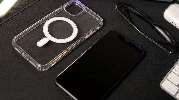 Kryt na mobil Swissten Clear Jelly MagStick na Apple iPhone 15 Plus/ transparentný ...
