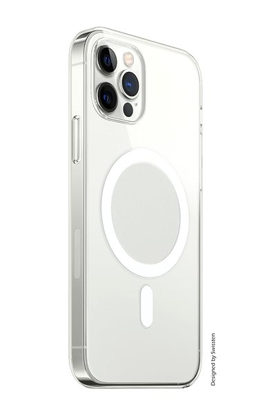 Handyhülle Swissten Clear Jelly MagStick für das Apple iPhone 16 Pro Max transparent ...