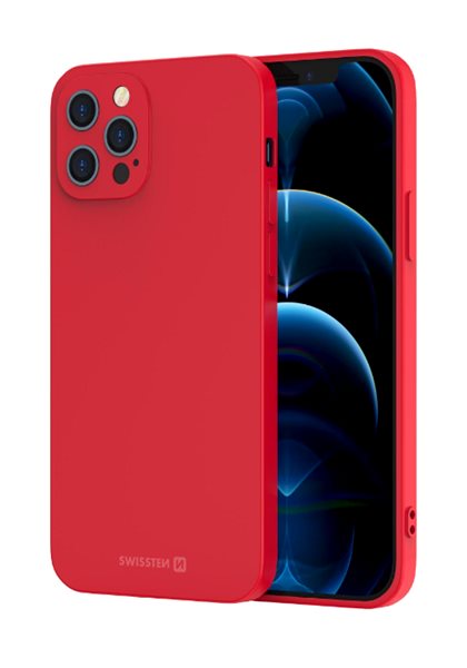 Handyhülle Swissten Soft Joy für das Apple iPhone 16 Pro rot ...