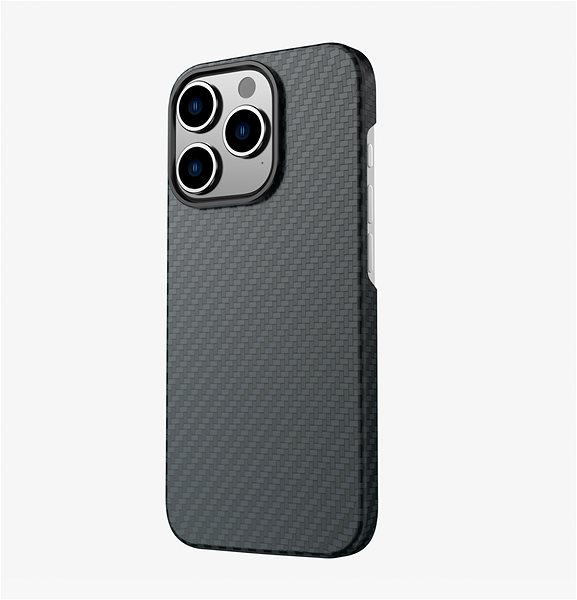 Kryt na mobil Swissten MagCarbon Pro iPhone 14 Pro čierny ...