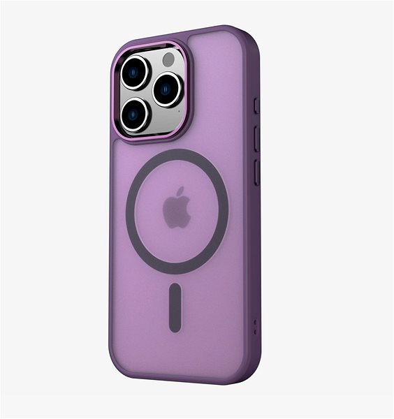 Handyhülle Swissten MagStick Flex für das iPhone 15 Pro Max lila ...