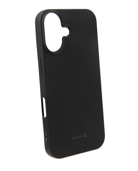 Telefon tok Swissten Soft Joy Apple iPhone 16e fekete tok ...