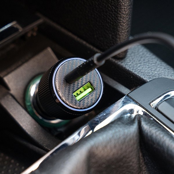 Car Charger Swissten CL Adapter 2x USB-C PD 50 W black ...