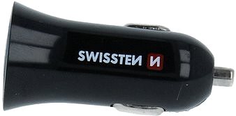 Autós töltő Swissten adapter 2,4 A + 1,5 m-es micro USB kábel Képernyő