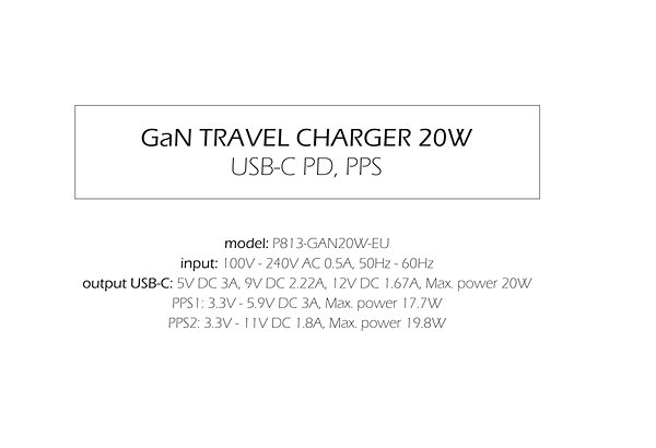 Netzladegerät Swissten Netzwerkadapter GaN 1x USB-C 20W Power Delivery schwarz ...