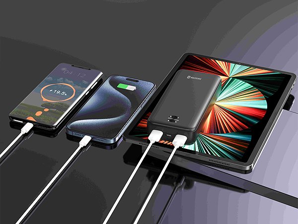 Power Bank Swissten 20000 mAh Worx Pro black ...