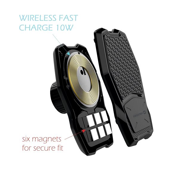 Phone Holder Swissten WM1-HK2 Holder with Wireless Charging on the Dashboard Features/technology