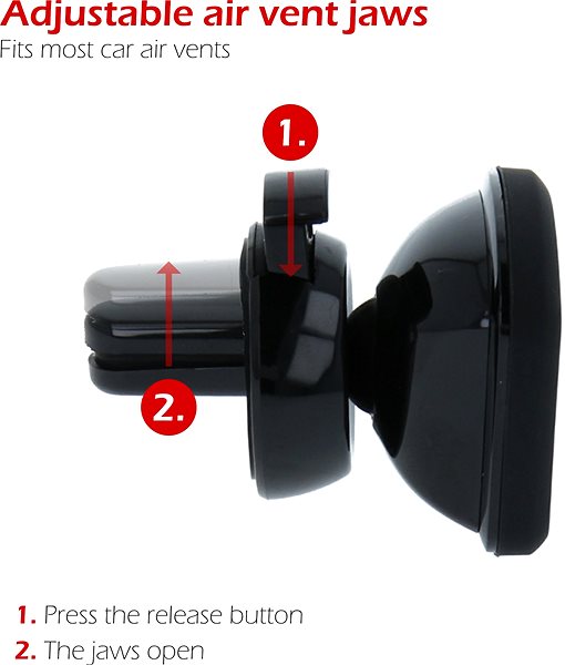 Phone Holder Swissten AV-M3 Holder for Ventilation Grille Features/technology