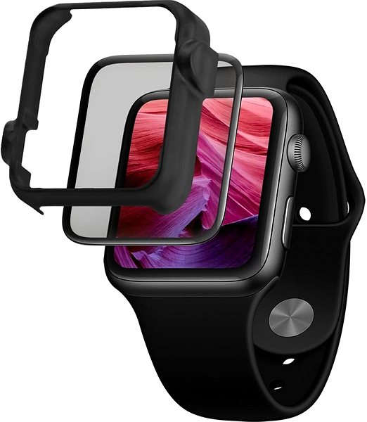 Glass Screen Protector STX 3D for Apple Watch 7 41mm Bulk ...