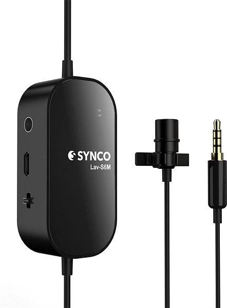 Mikrofon SYNCO Lav-S6 M Seitlicher Anblick