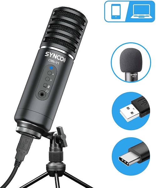 Mikrofon SYNCO V1 Mermale/Technologie