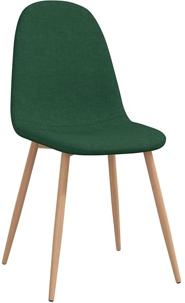 Jedálenská stolička Jedálenská stolička 2 ks zelená textil, 325600 ...