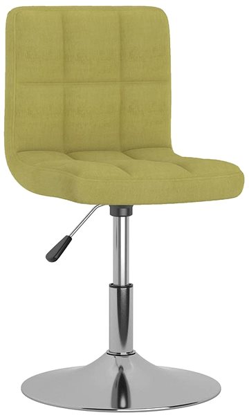 Jídelní židle Otočné jídelní židle 2 ks zelené textil, 334214 ...