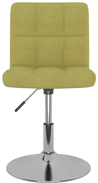 Jídelní židle Otočné jídelní židle 2 ks zelené textil, 334214 ...