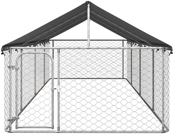 Kotec pro psa Venkovní SHUMEE se střechou 600 × 200 × 150 cm, 171500 ...
