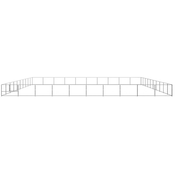SHUMEE dog run, silver, 100m2 steel, 3082198.