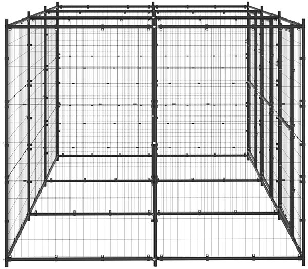 Koterec pre psa Vonkajší SHUMEE oceľ 7,26 m2, 3082261 ...