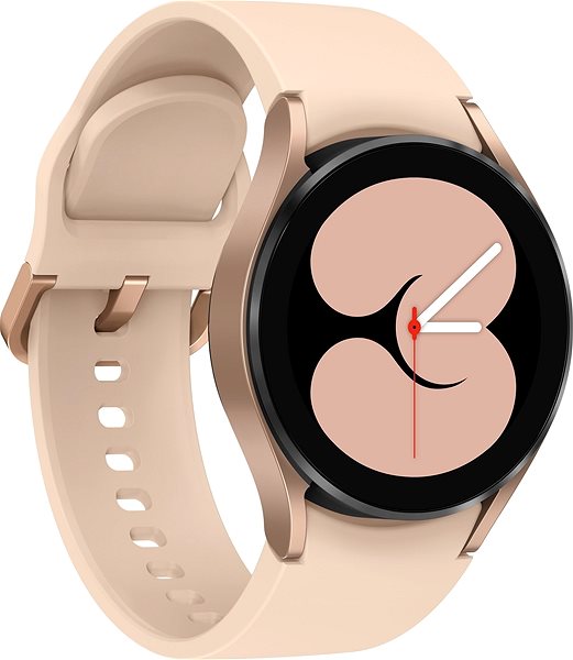 Smart Watch Samsung Galaxy Watch 4 40mm LTE Pink-gold Lateral view