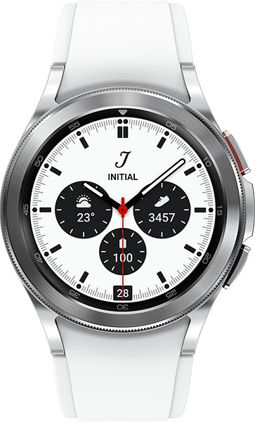 Smart Watch Samsung Galaxy Watch 4 Classic 42mm LTE Silver Screen