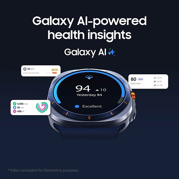 Smart Watch Samsung Galaxy Watch Ultra (2025) Grey Titanium ...