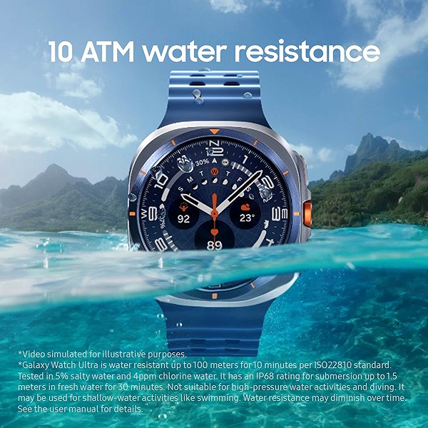 Smart Watch Samsung Galaxy Watch Ultra (2025) Silver Titanium ...