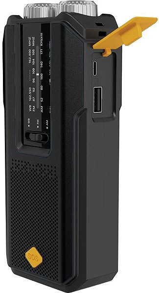 Radio Sandberg Surviovor All-in-1 2000 mAh, FM/AM radio with additional functions, black ...