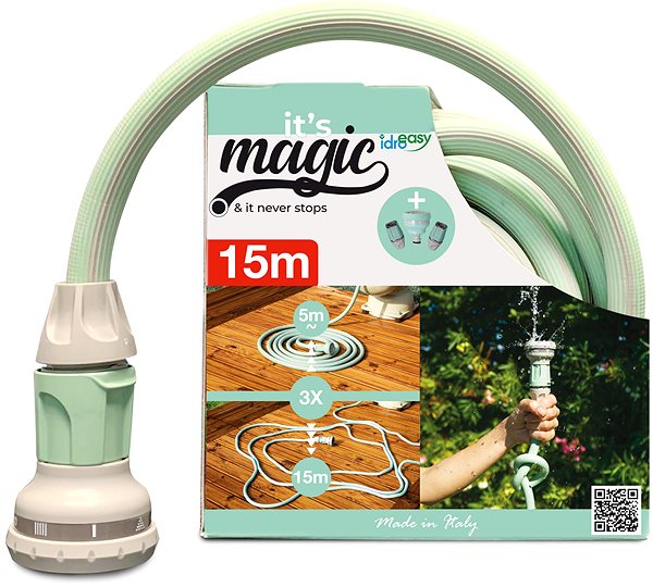 Záhradná hadica Idro Easy Magic Soft Smart 15 m 1/2