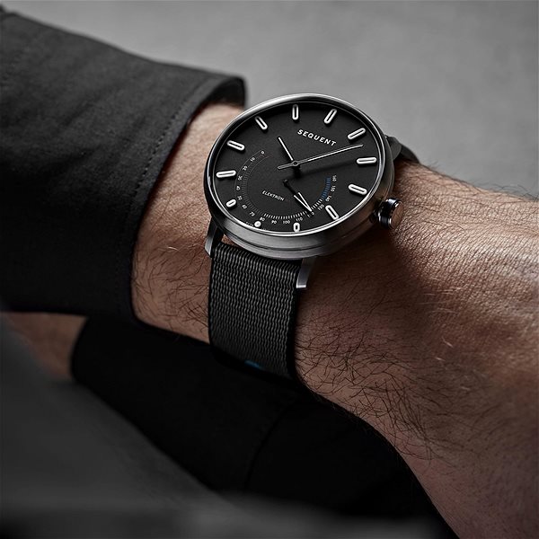 Smart hodinky Sequent Elektron HR čierne s čiernym remienkom Tide Lifestyle