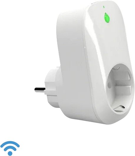 Smart zásuvka Shelly Plug, zásuvka 16 A s měřením spotřeby, WiFi ...