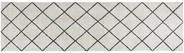 Koberec SHUMEE Kuchynský koberec, umývateľný, 45 × 150 cm, zamat, štvorec ...