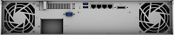  NAS  Synology RS1221+ Connectivity (ports)