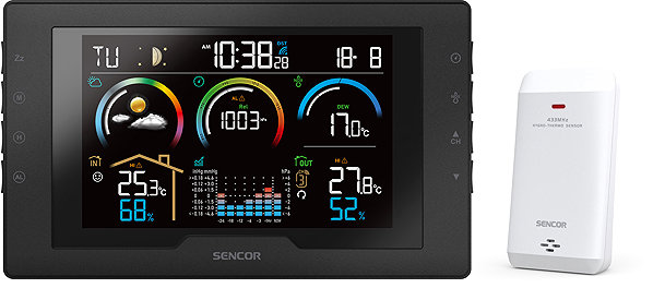 Meteostanica SENCOR SWS 8000 .